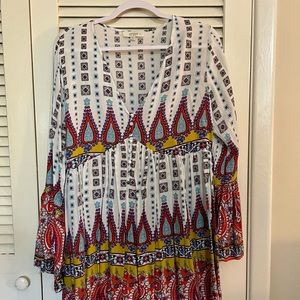 Umgee long sleeve dress